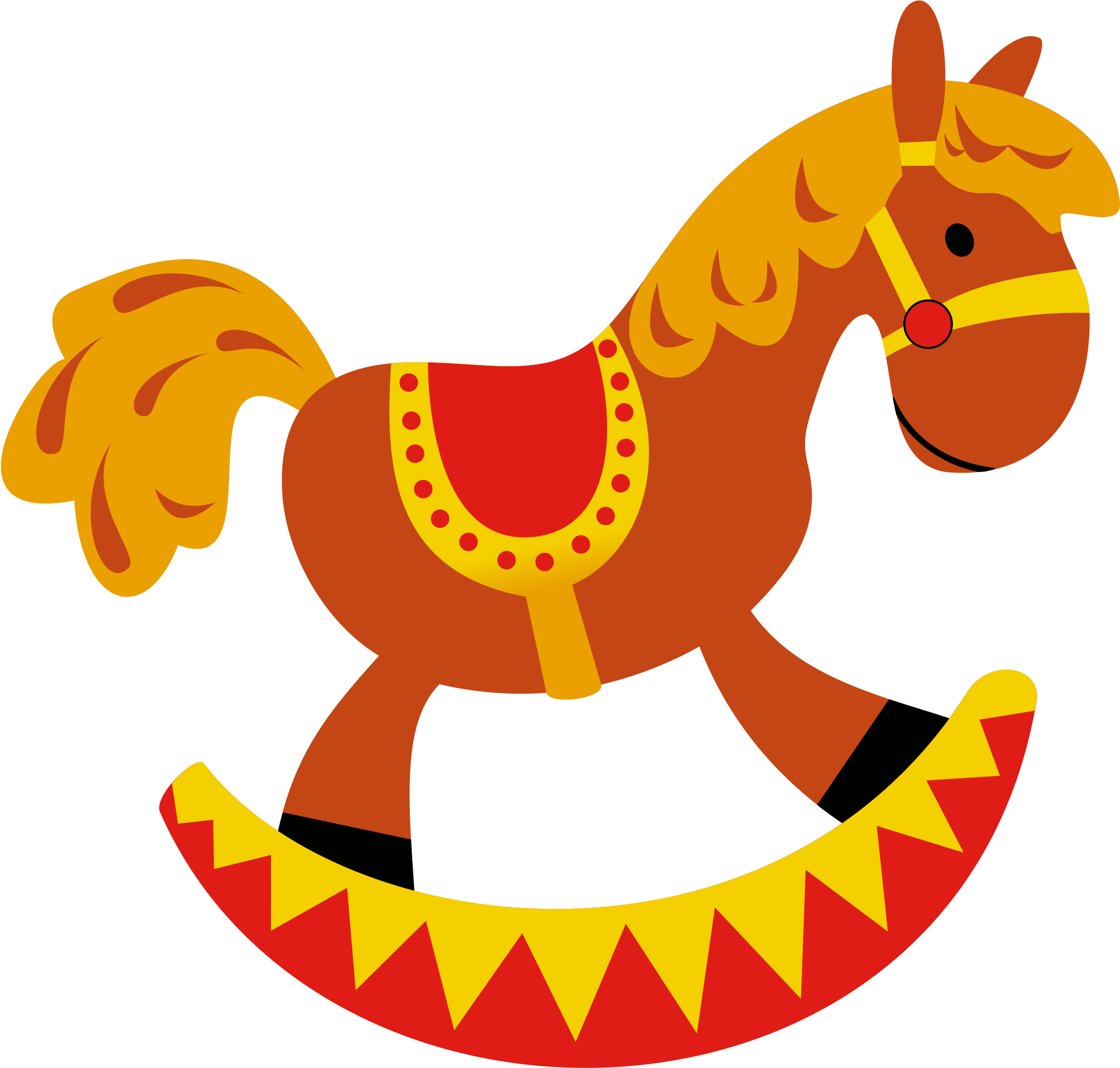 Download Pony Clipart Pretty Horse - Clipart Rocking Horse PNG Image