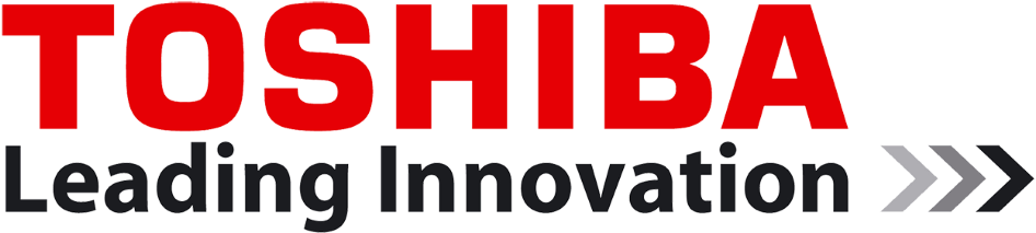 Toshiba Toshiba Logo Png - Toshiba Leading Innovation Logo (980x226), Png Download