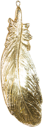 Boho Feather Hanging - Feather Hanging Png (500x500), Png Download