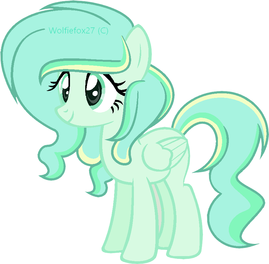 Room Minty Mist View Watercolor Paint Strokes In By - Cartoon (896x882), Png Download