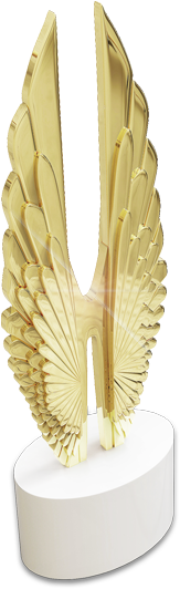 Gold - Trophy (333x558), Png Download
