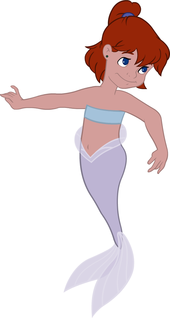 Jennyfoxworth Mermaid - Jenny Mermaid (545x1020), Png Download