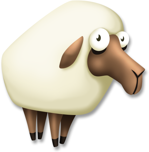Sheep - Hay Day Animals (484x484), Png Download