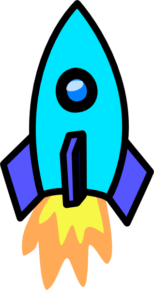 Spaceship Clip Art At Clker - Spaceships Clipart (318x596), Png Download