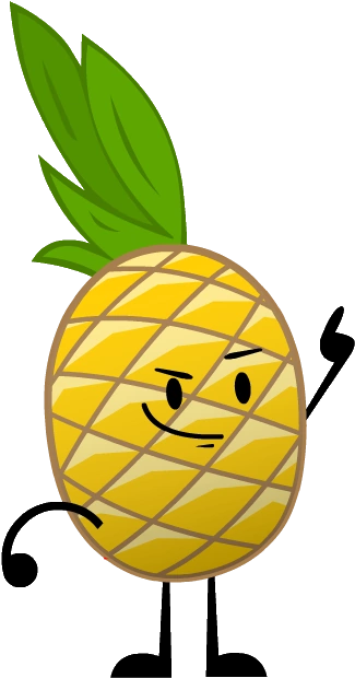Pineapple - Portable Network Graphics (355x649), Png Download