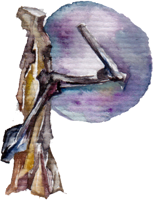 Into Watercolour Painting In Alphabetical Order, And - Painting (461x614), Png Download