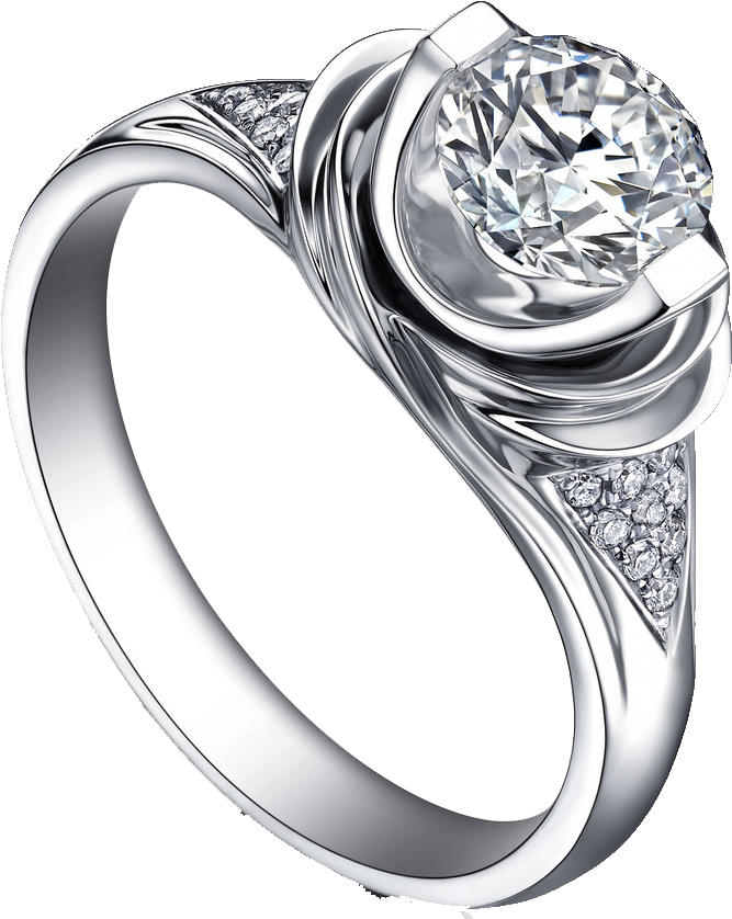 Banner Freeuse Rings Drawing Silver Ring - Pre-engagement Ring (1024x1024), Png Download