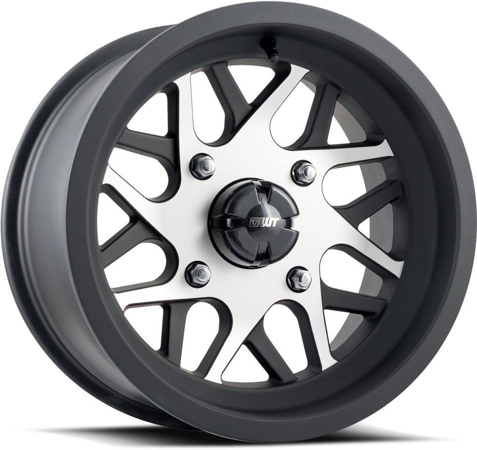 Valkyrie Dwt Douglas Wheel Sxs Utv Matte Machined 14 - 26 Inch Asanti Rims (1000x1000), Png Download