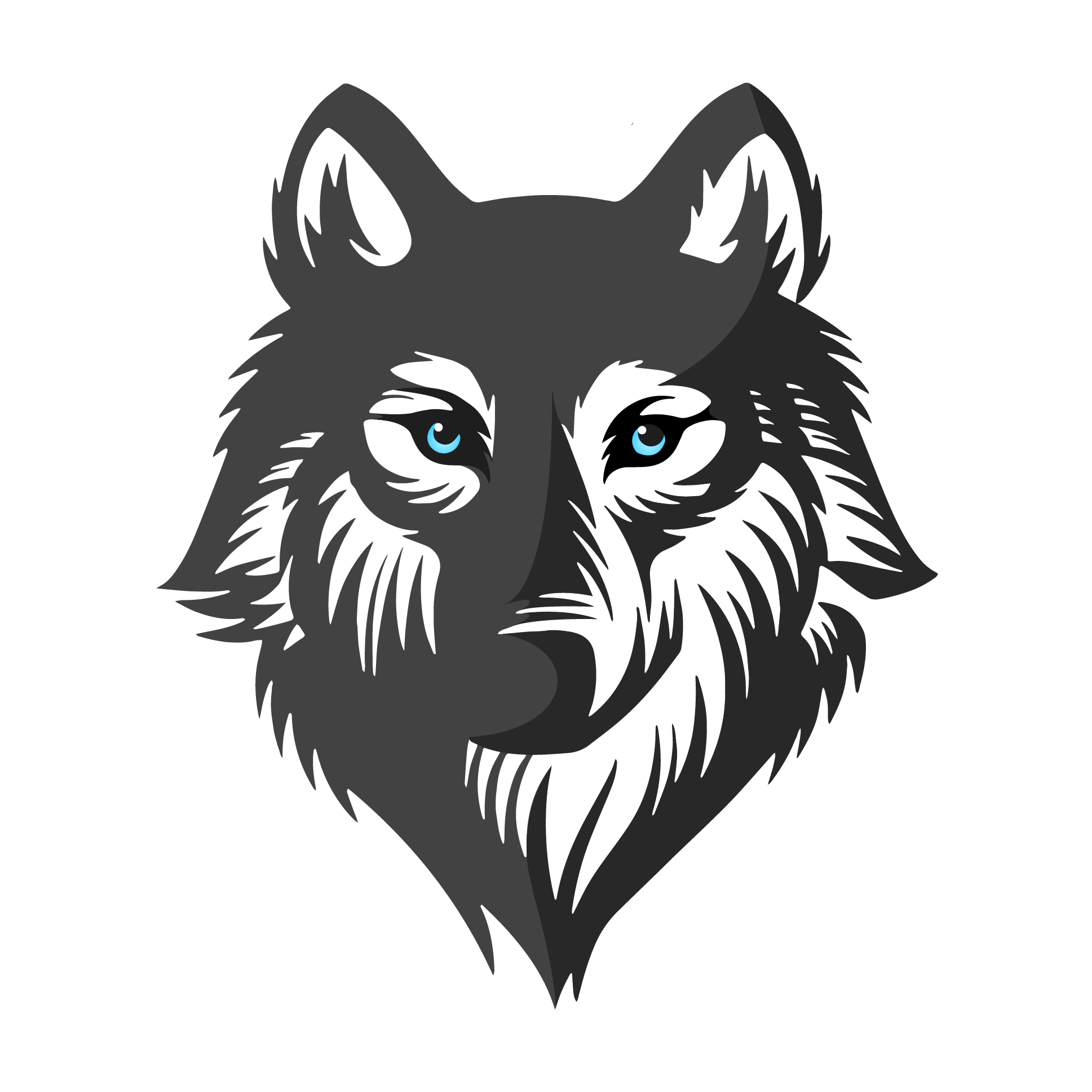 Wolf Head Png (1937x1937), Png Download