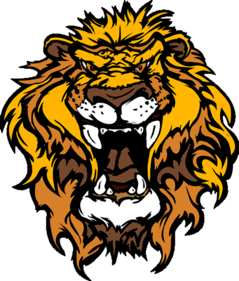 Lion Head Roar Png - 2 X 30cm/300mm Angry Lion Tiger Vinyl Sticker Decal (341x400), Png Download