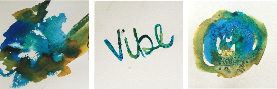 Watercolor Sketch Process - Calligraphy (916x312), Png Download