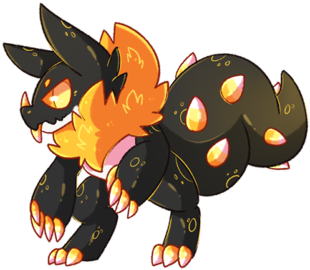So The Cacti Drakes Are Gonna Be A Thing So I Made - Semi Open Species (500x426), Png Download