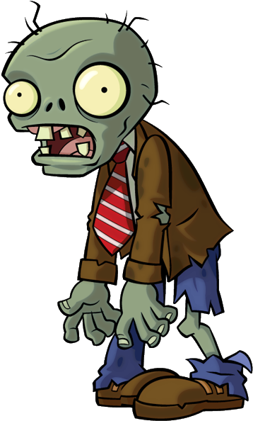 Zombie Png - Plants Vs Zombies Zombie (363x600), Png Download
