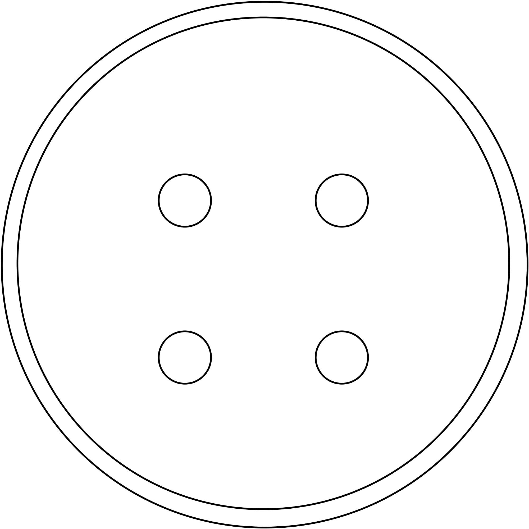 White Smiley Face - Circle (609x600), Png Download