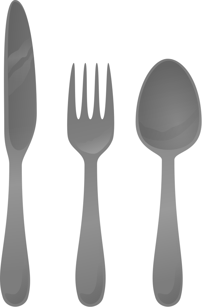 Tableware - Cutlery Clip Art (527x800), Png Download