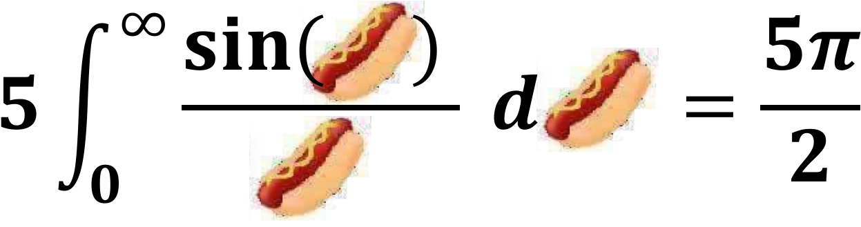 So The Answer To The Original Problem Is Numerically - Chili Dog (1321x335), Png Download