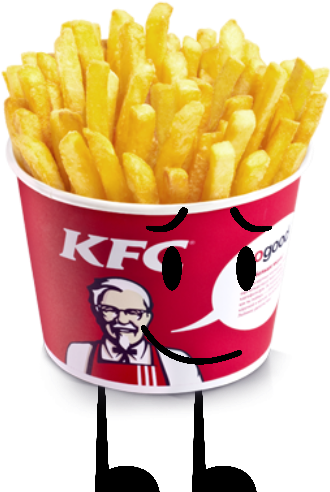 Upset Smile Kfc French Fries - Ufc Parody Chicken Kentucky Tanktop Men (370x510), Png Download