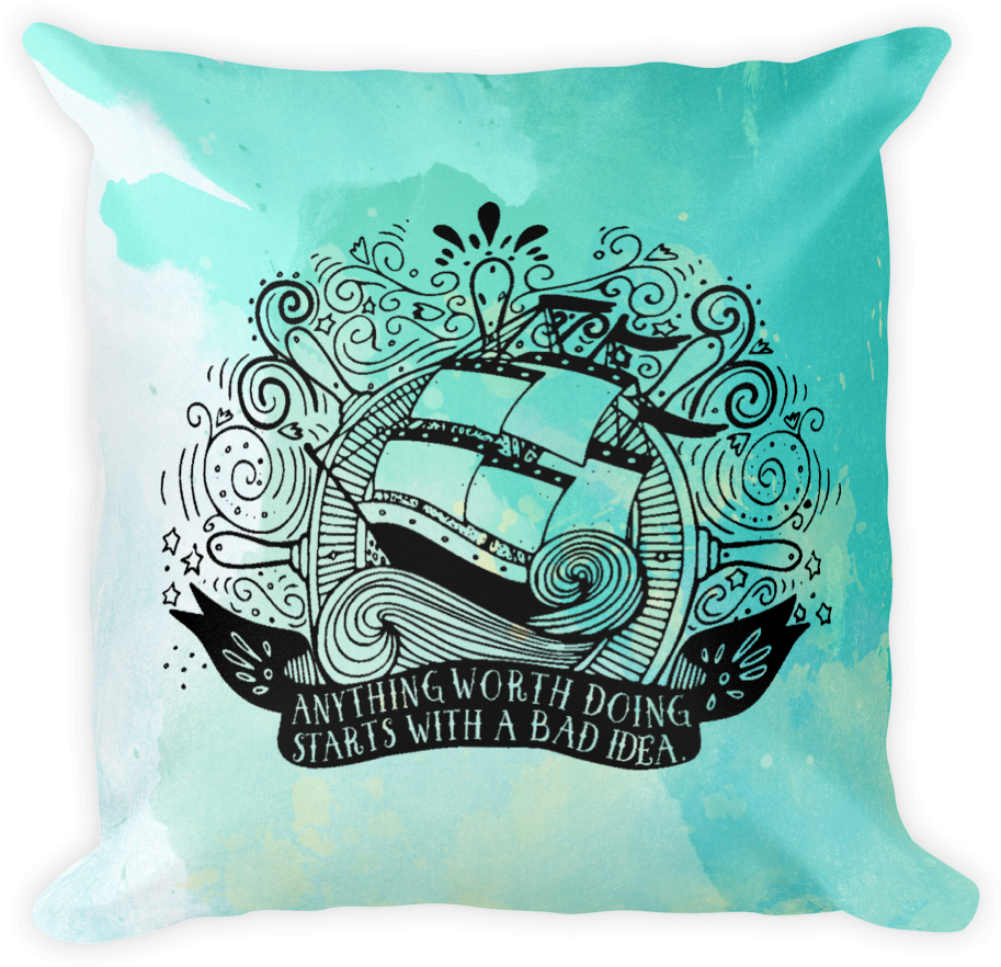 Bad Idea Pillow The Grisha Trilogy - Cushion (1000x1000), Png Download