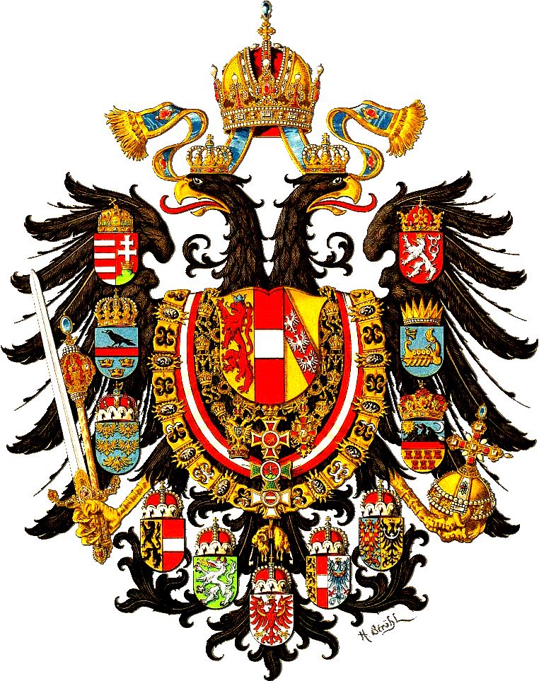 Wappen Kaisertum Österreich - Habsburg Empire Coat Of Arms (777x976), Png Download