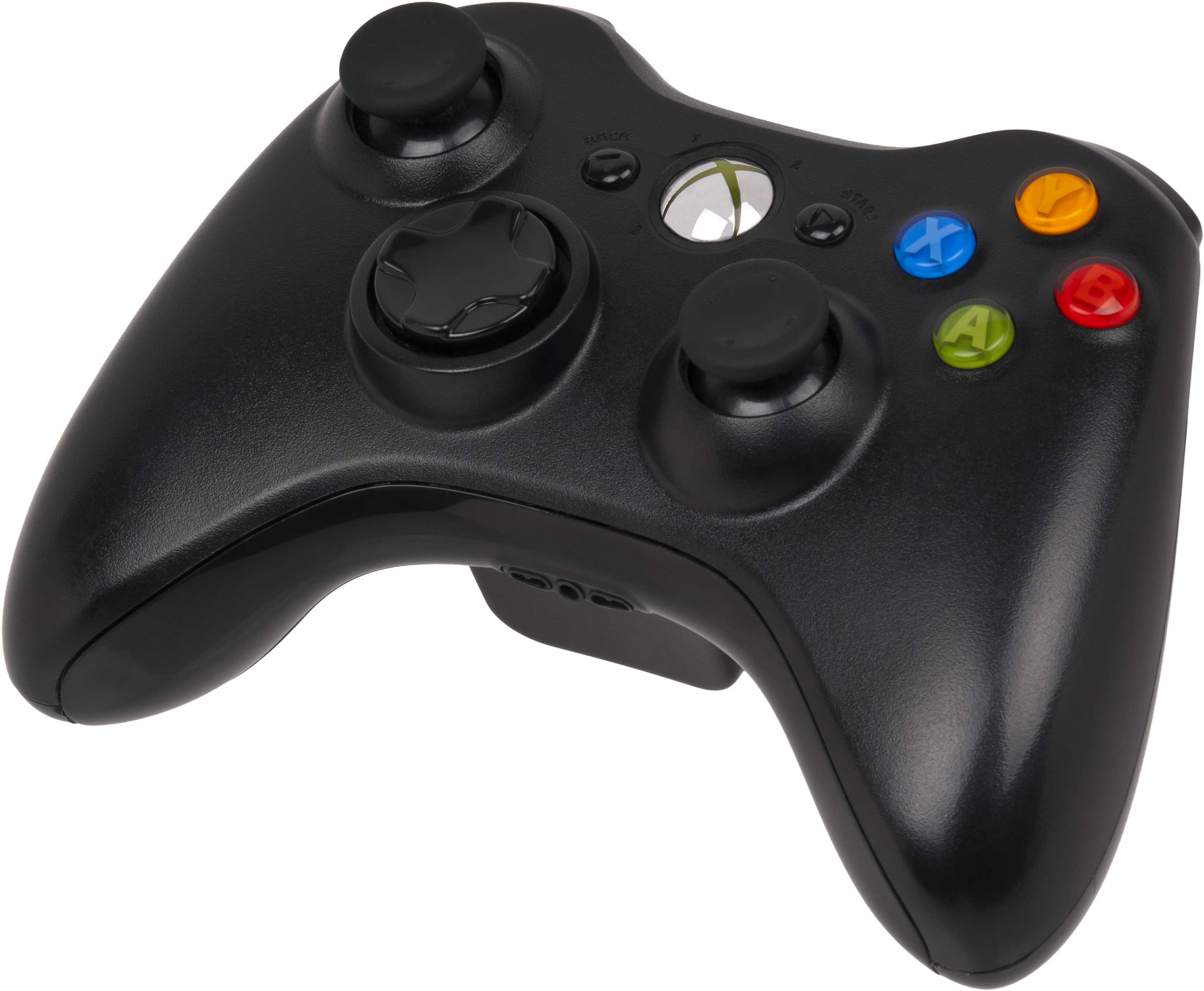 Gamepad Png Image - Microsoft Xbox 360 Wireless Controller Gamepad - Black (2880x2360), Png Download