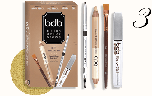 Beauty Tips & Tricks - Billion Dollar Brows - Best Sellers Brows Kit (489x308), Png Download