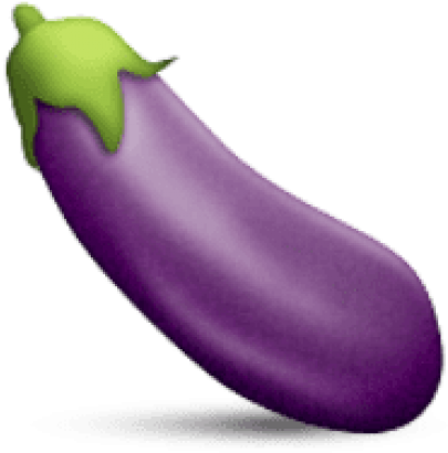 Free Png Ios Emoji Aubergine Png Images Transparent - Egg Plant Emoji (480x502), Png Download