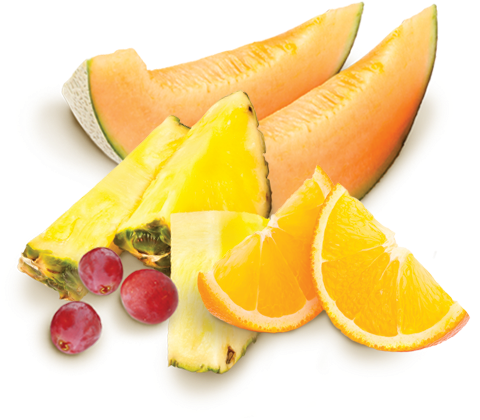 Fruit Salad Transparent - Mix Fruits Slice Png (501x503), Png Download