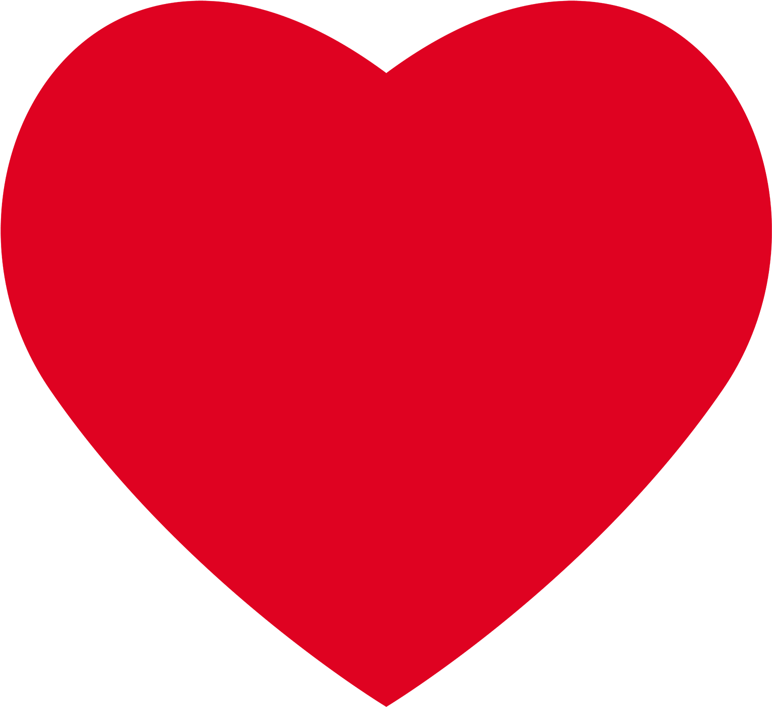 Heart Png - Love Heart (1890x1417), Png Download