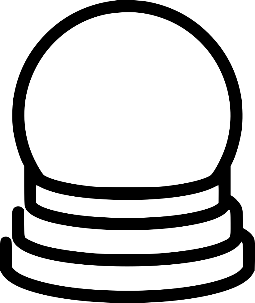 Crystal Ball - - Clip Art (824x980), Png Download