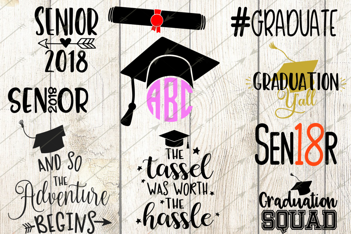 Download Download 2018 Graduation Svg Bundle Graduation Clip Art Graduation Graduations Bundles 2018 Png Image With No Background Pngkey Com