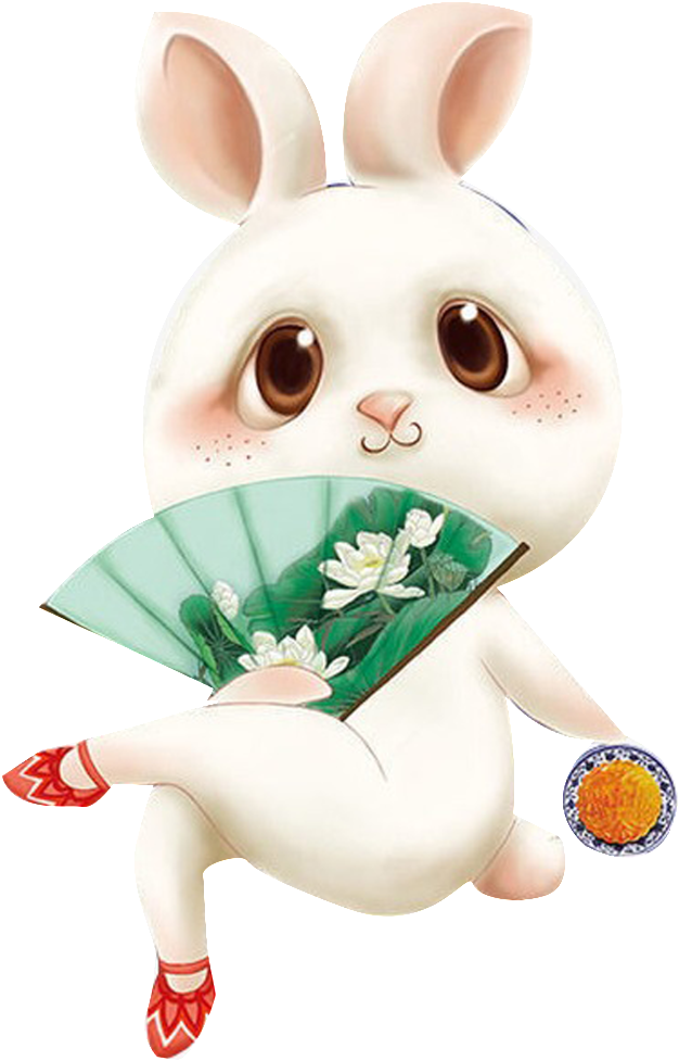 Download Mid Autumn Rabbit Fodder Autumn Festival Moon Rabbit Png Png Image With No Background Pngkey Com