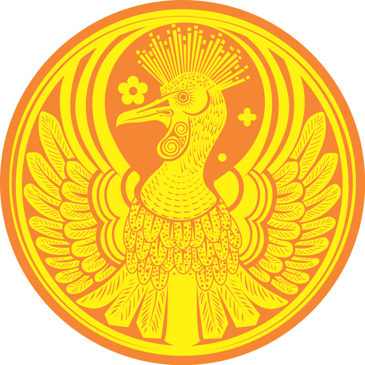 Phoenix Fenghuang County Legendary Creature Drawing - Ancient Phoenix Coin Round Ornament (750x750), Png Download