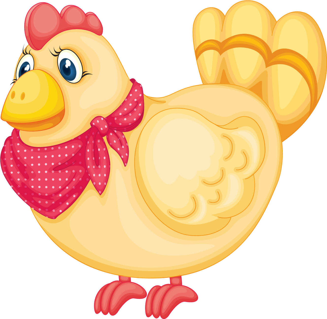 Chicken Clipart (1368x1346), Png Download