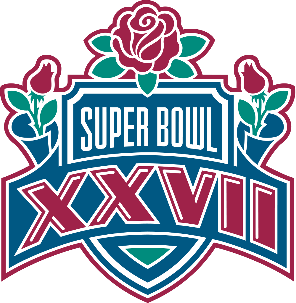 Super Bowl Xxvii Logo (1000x1024), Png Download