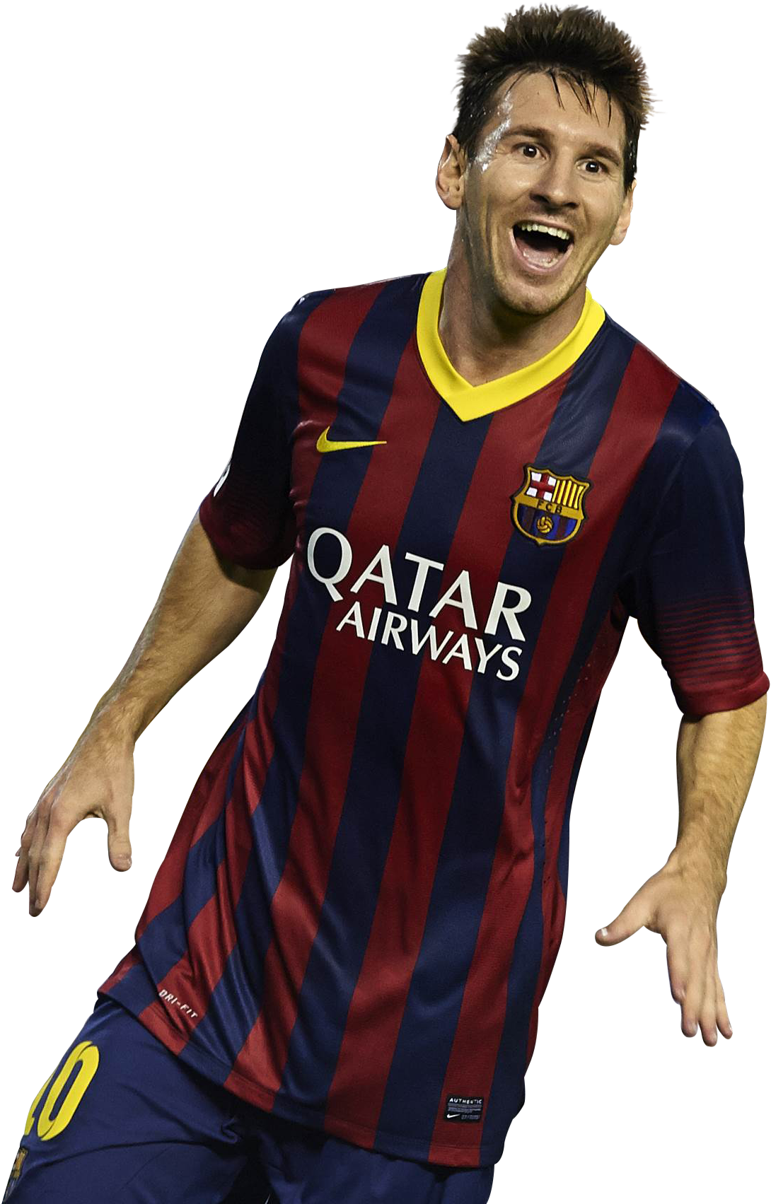 Lionel Messi Png Pic - Lionel Messi .png (698x1024), Png Download