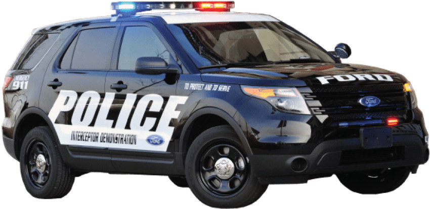 Police Car Png - Transparent Background Police Car Png (576x283), Png Download