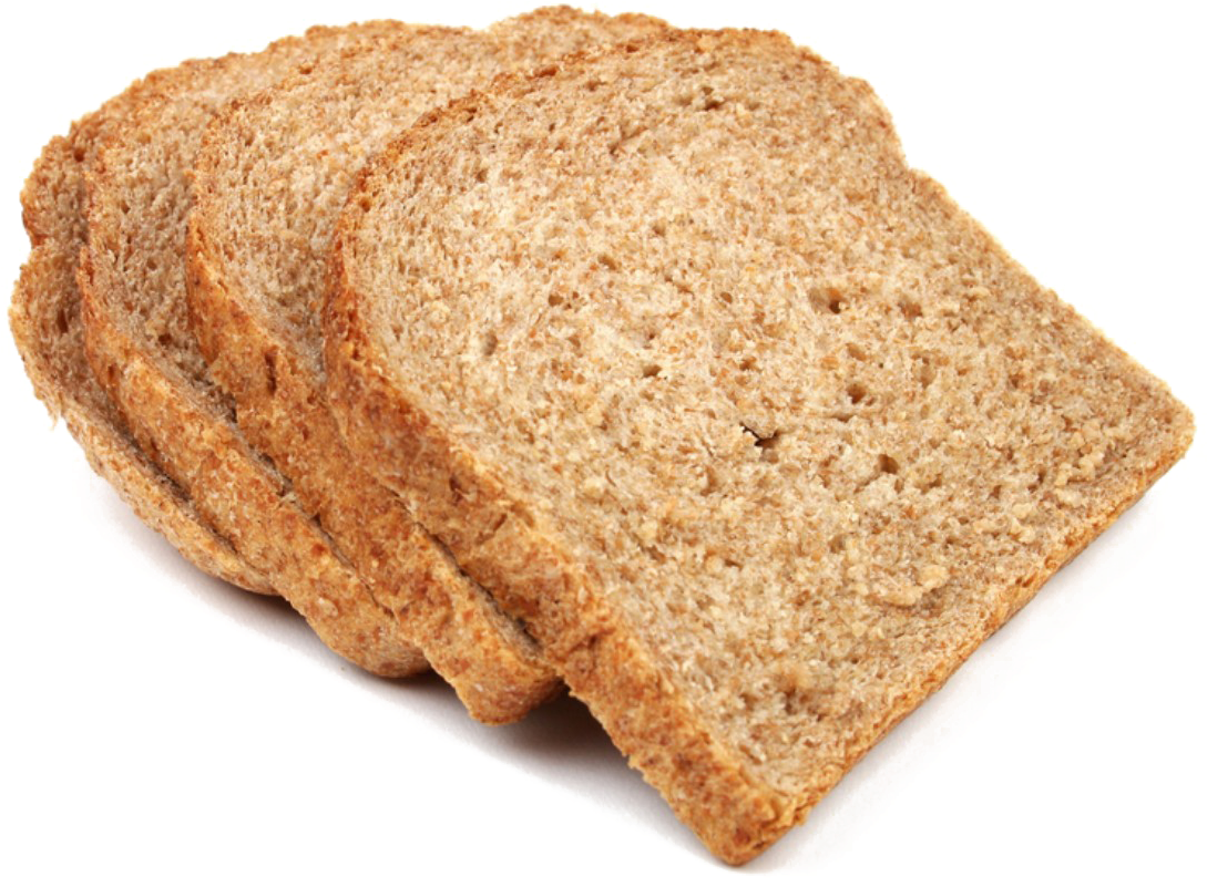 Brown Bread Png Image - Whole Wheat Bread Png (1200x900), Png Download