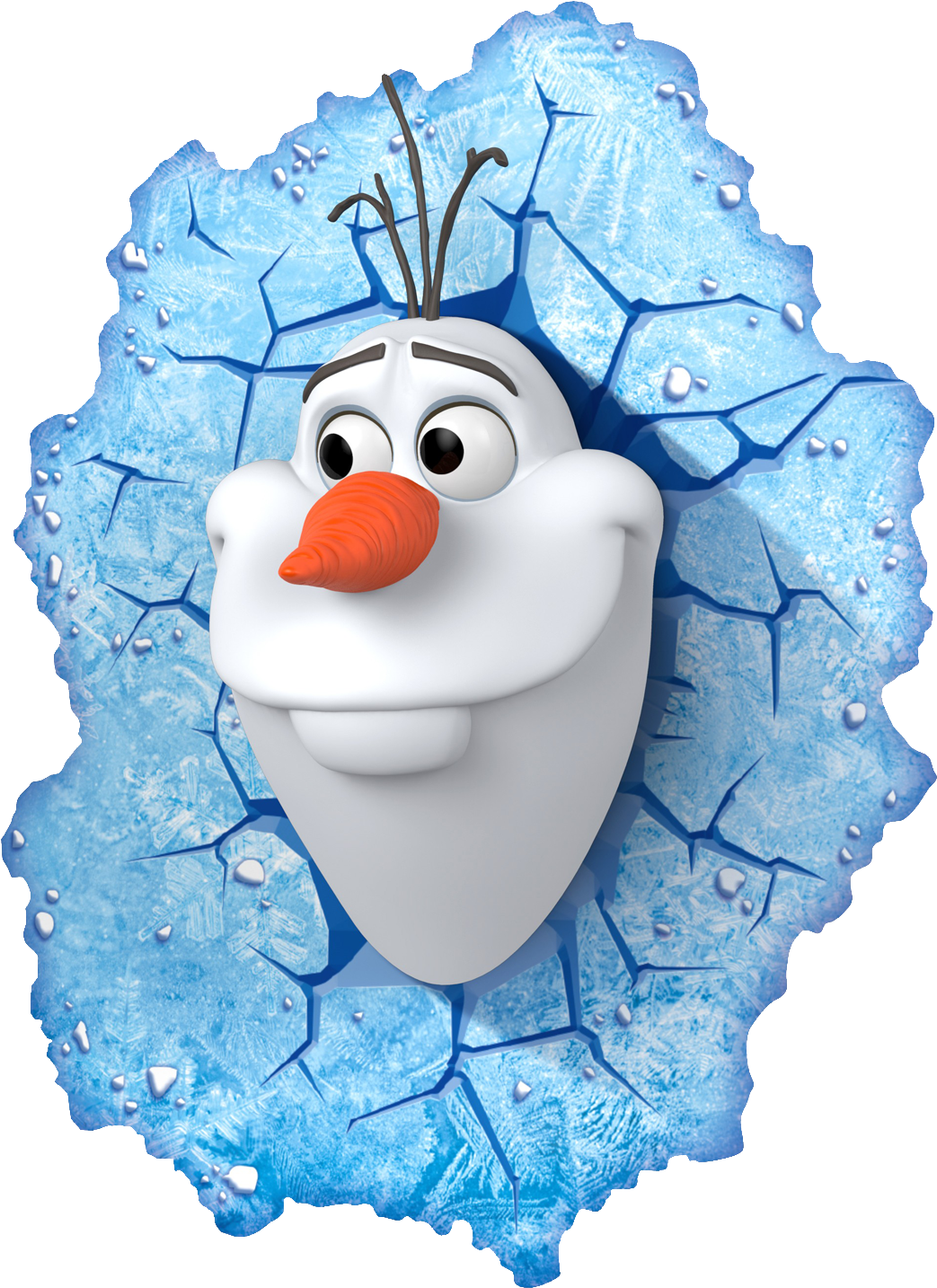 Download Frozen Olaf Png Picture For Designing Projects - Disney Frozen Olaf 3d Light (1000x1213), Png Download