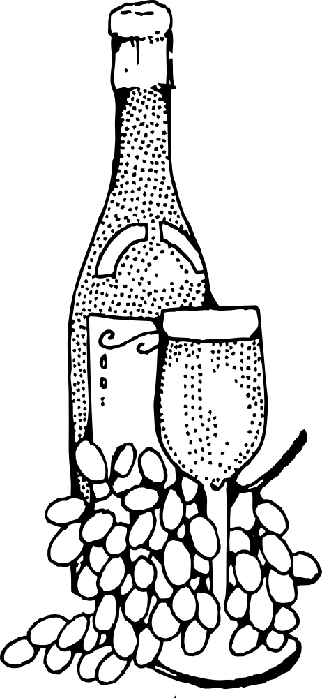 Szukaj W Google - Wine Bottle Clip Art (276x597), Png Download