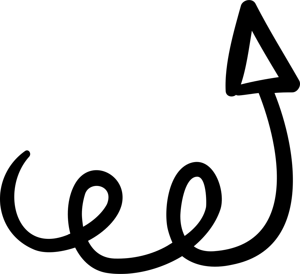 Png File - Doodle Arrow Vector Png (980x896), Png Download
