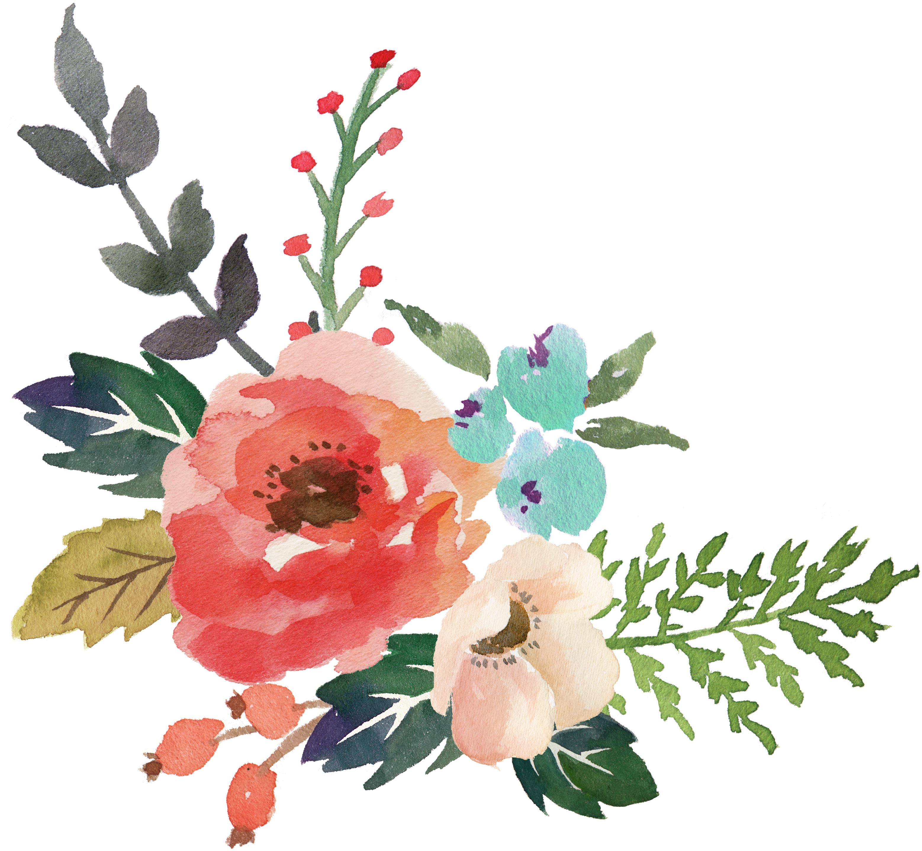 Watercolour - Grey Cotton Tassel Earrings With Polymer Clay (3200x2968), Png Download