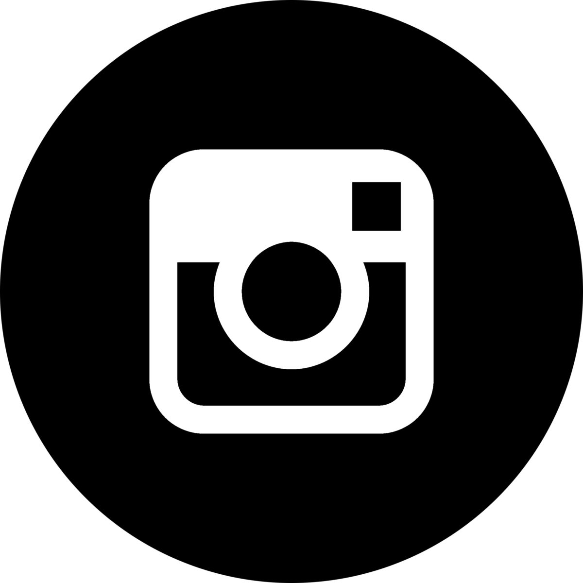 Social Media Icons Black Instagram - Daily Dot Logo (1024x1024), Png Download