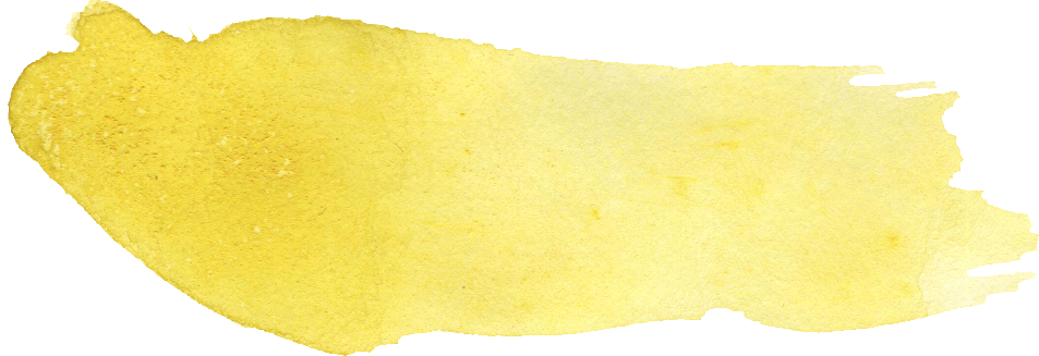 Yellow Watercolor Png Picture Black And White Download - Yellow Watercolor Brush Stroke Png (953x327), Png Download