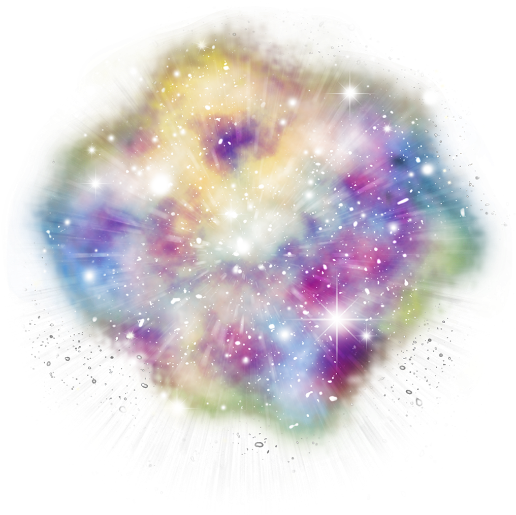 Freetoedit Clipart Png Stars Galaxy Burst With A Transp - Png Stardust (1365x1024), Png Download