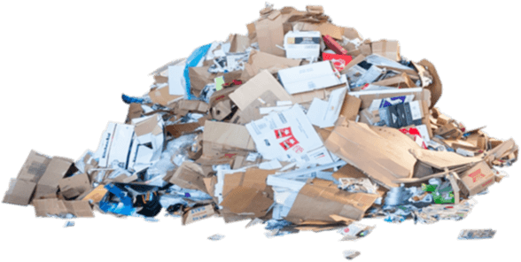 Trash Pile Png - Pile Of Trash Png (588x296), Png Download