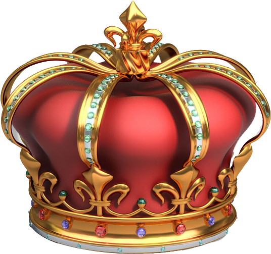 Png Gold And Red Crown Crown Transparent Png Crowns - Bronze Crown .png (594x545), Png Download