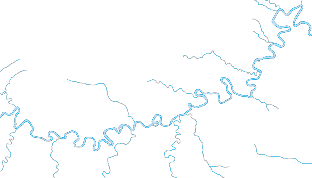 Svg Free Download Of The Buffalo National Interactive - Buffalo National River (1200x684), Png Download