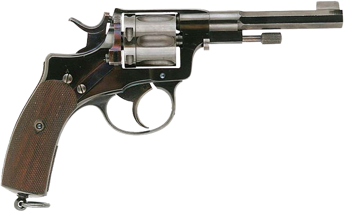 Revolver Nagan Handgun Png Image - Lemat Revolver Airsoft (700x434), Png Download