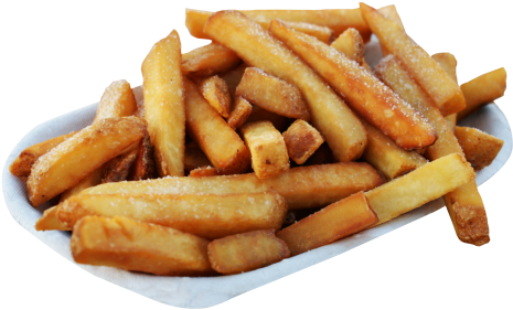 French Fries Png Transparent-image - Food With Transparent Background (500x339), Png Download
