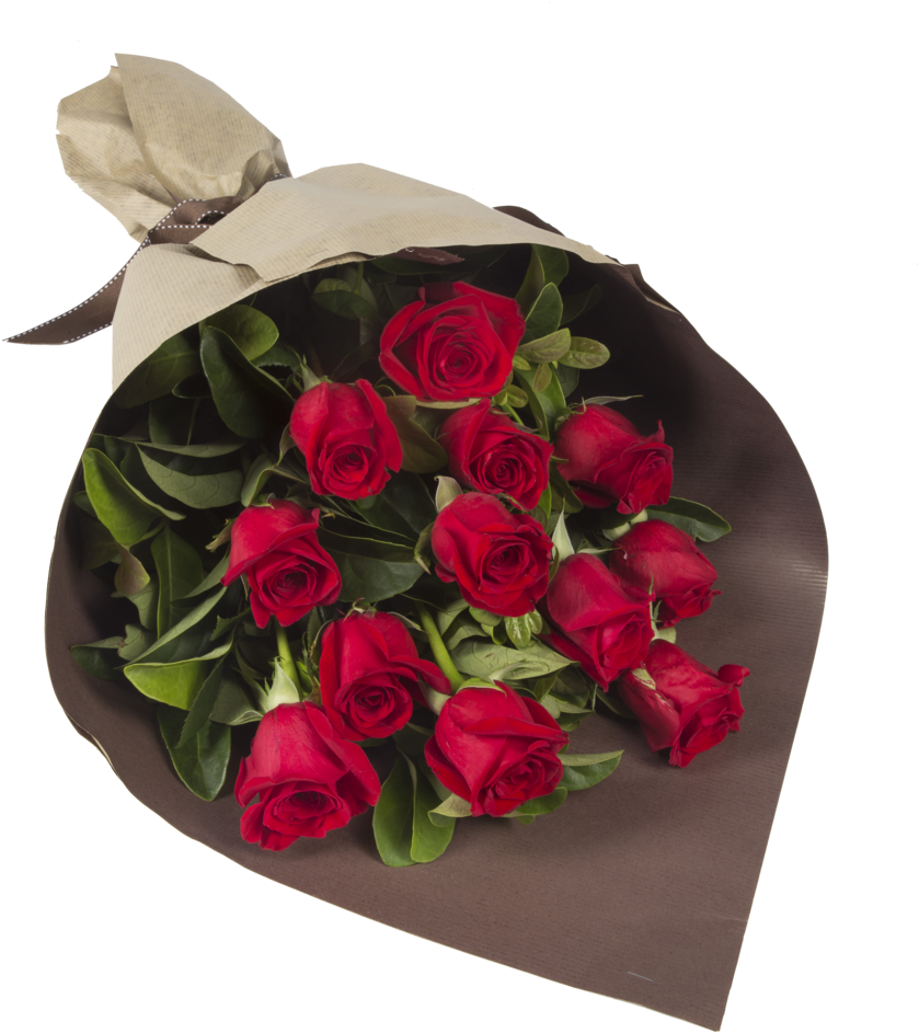 Red Roses Bouquet Png - 12 Red Roses Bouquet - Free Transparent PNG ...